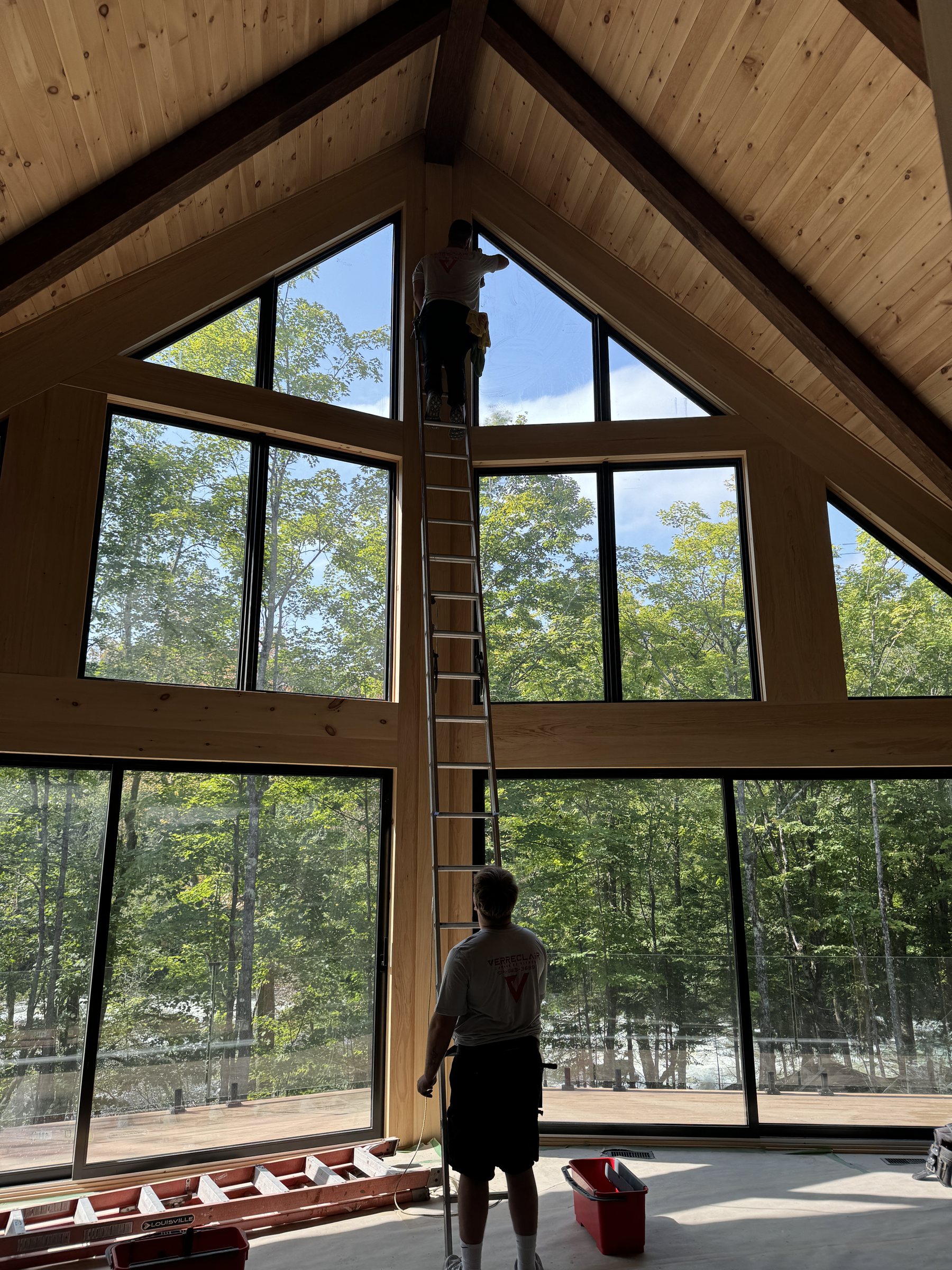 Maison haut de gamme — Amherst — ménage après construction Amherst de Mont-Tremblant à Montréal